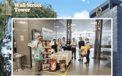 งานกิจกรรมออกบูทอาคาร Wall Street Tower ทาสหมาทาสแมวไม่ควรพลาด ลดแรงจัดเต็ม
